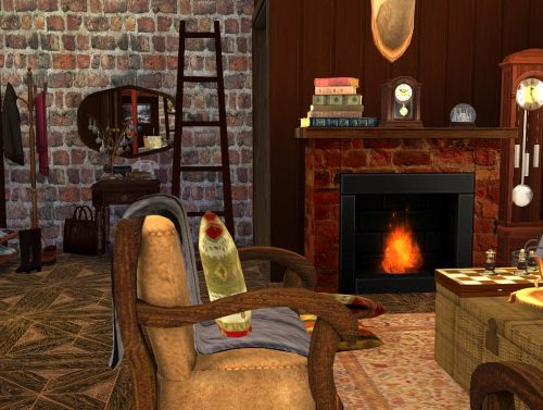Snow valley house