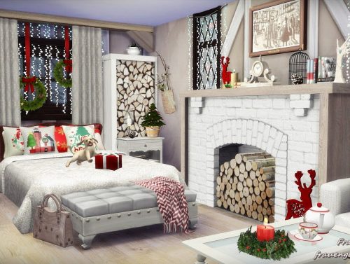 Tudor style house Happy New Year