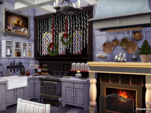 Tudor style house Happy New Year