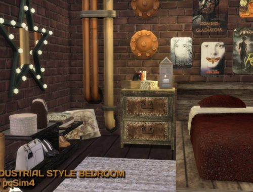 Industrial Style Bedroom