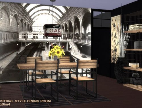 Industrial Style Diningroom