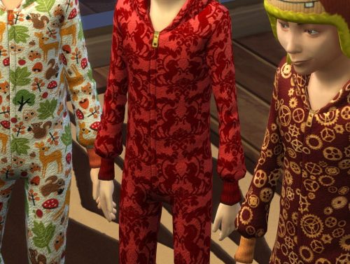 Cosy Jumpsuit Sleepwear for kids