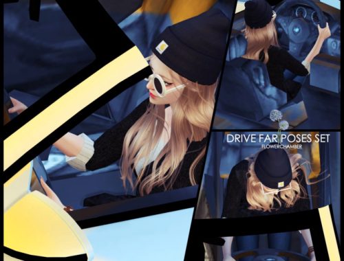 Car Related Poses Set pt1: Drive Far Poses Set