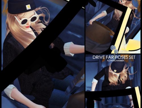 Car Related Poses Set pt1: Drive Far Poses Set