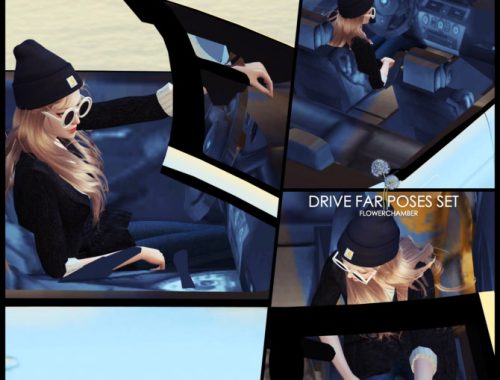 Car Related Poses Set pt1: Drive Far Poses Set