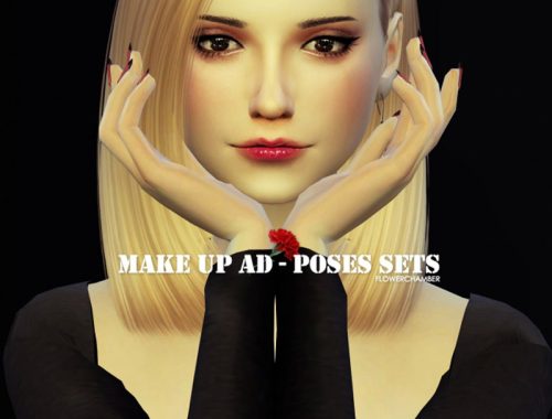 MAKE UP AD POSES SET