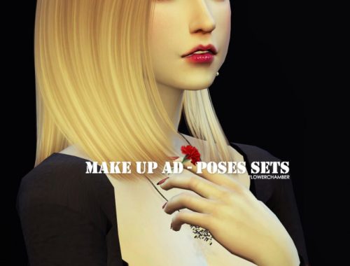MAKE UP AD POSES SET