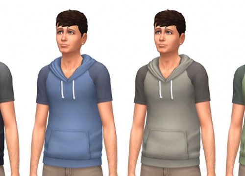 Short Sleeved Hoodies