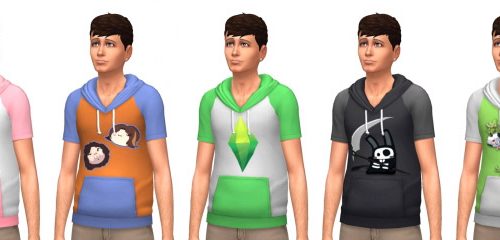 Short Sleeved Hoodies