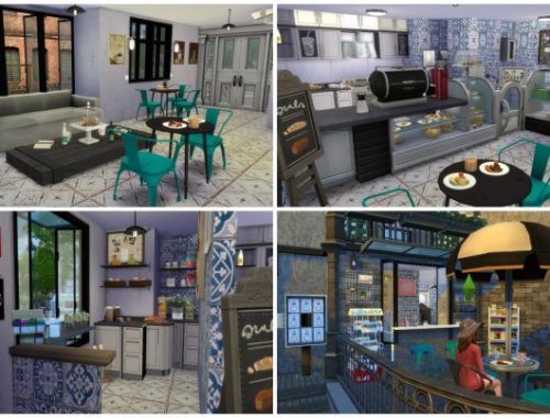Apartment with coffee shop