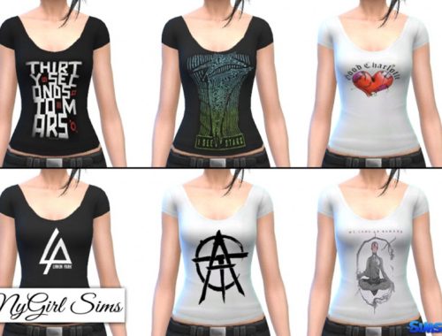 Graphic Band Tees
