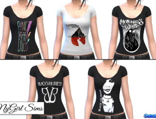 Graphic Band Tees