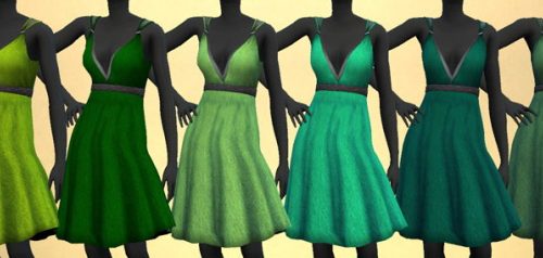 KitOnlyHumans Simple Valentine Dress recolors 1.0