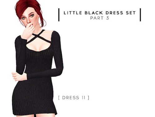 LITTLE BLACK DRESS SET PART 3