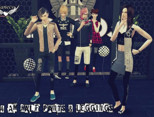 TS4 Half pants & Leggings