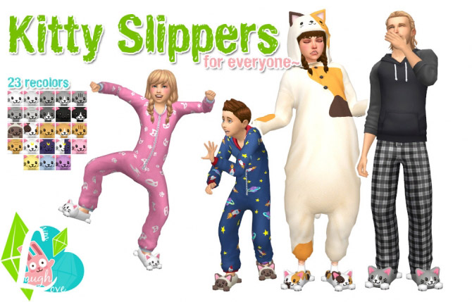 Fritagelse penge udslettelse Kitty Slippers - The Sims 4 Catalog