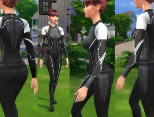 Female Hunger Games Jumpsuit