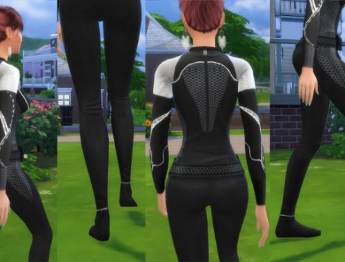 Female Hunger Games Jumpsuit