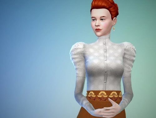 Crimson clothes set