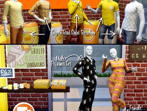 Grilled Cheese CC Stuff Pack