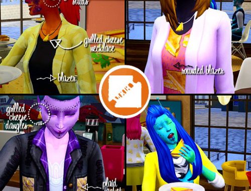 Grilled Cheese CC Stuff Pack