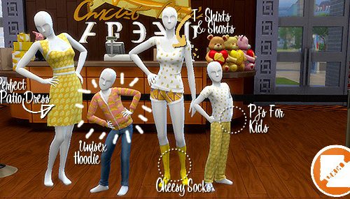 Grilled Cheese CC Stuff Pack