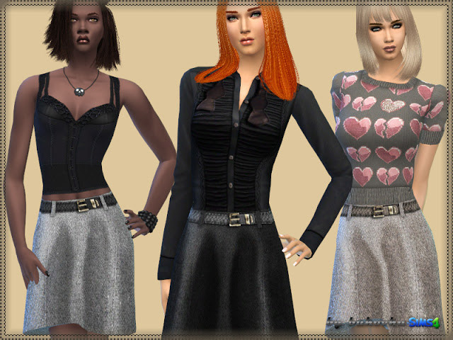 Tweed Skirt - The Sims 4 Catalog