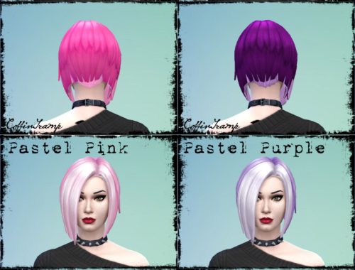 26 Chunky Highlight Recolors of Short Wedge Female Hair