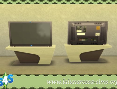 InvisiView Flat Panel Tabletop TV