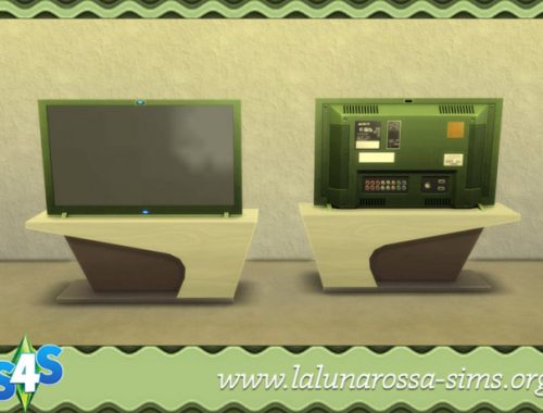 InvisiView Flat Panel Tabletop TV