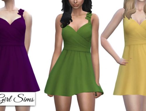 Bridesmaid Flare Dress