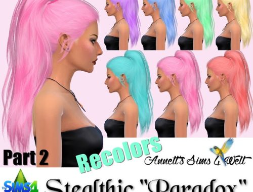 Stealthic Hair Paradox Recolors