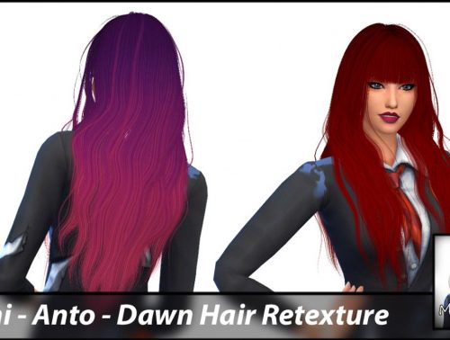 Many hair retextures