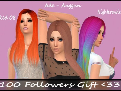 Many hair retextures