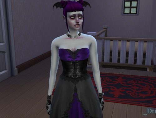 Goth fantasy skin