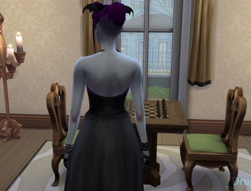 Goth fantasy skin
