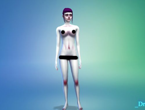 Goth fantasy skin