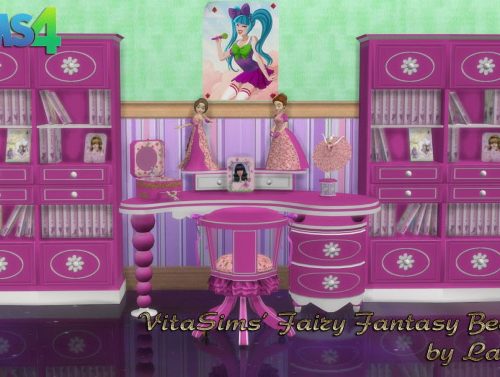 VitaSims Fairy Fantasy Bedroom