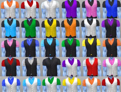 Male Vest Recolors