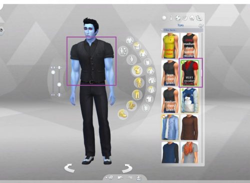 Male Vest Recolors