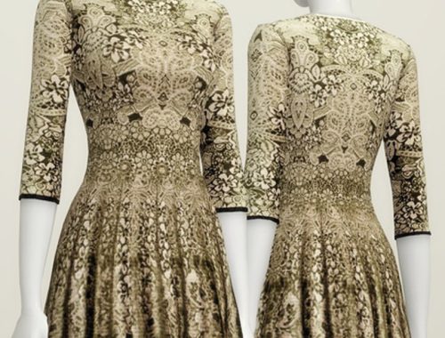 Pattern dress