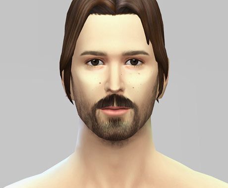 Dereks ponytail F/M hair