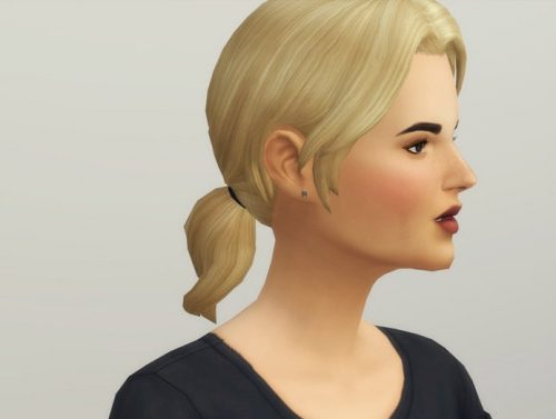 Dereks ponytail F/M hair