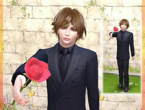 Give flowers poses