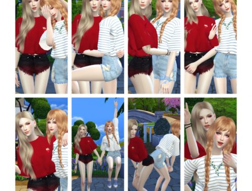 Bestie Poses Set V.2