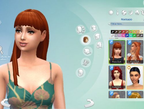 Straight With Bangs