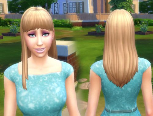 Straight With Bangs
