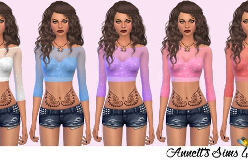Glitter Summer Top