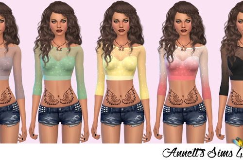 Glitter Summer Top