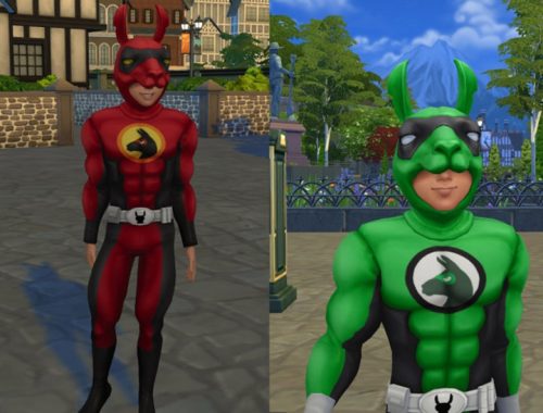 Llamaman Costume 4 Kids